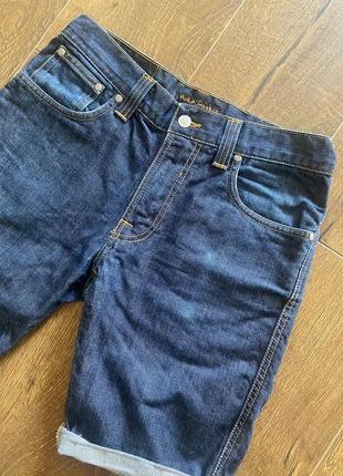 Джинсовые шорты nudie levi’s4 фото