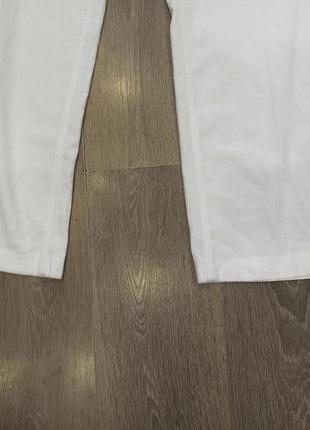 Легкі літні штани злегка розкльошені льон і бавовна германія8 фото