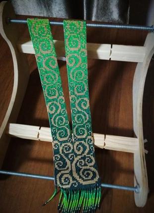 Гердан из бисера