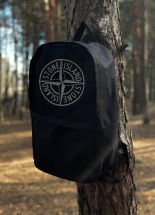 Рюкзак stone island черного цвета2 фото