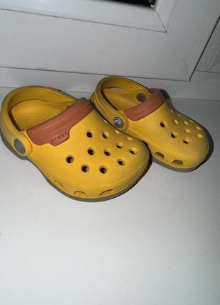 Crocs детские на 1 год (12,5 см)2 фото