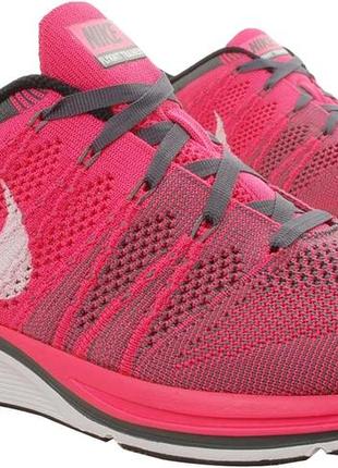 Nike — кросівки flyknit trainer+ pink