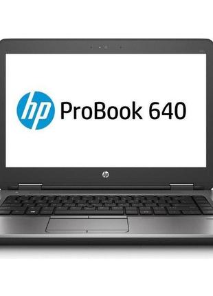 Ноутбук hp probook 640 g2 (i7-6600u / 16gb / ssd 240gb) б/в