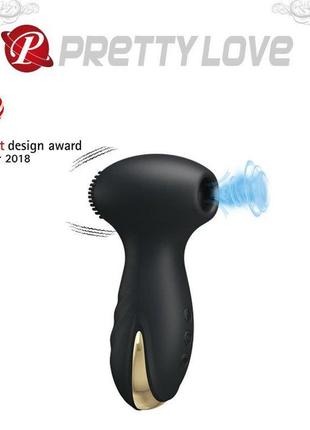 Вакуумний вібростимулятор клітора baile prettylove "hammer royal plesure" bi-014623