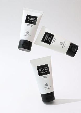 Маска для очищения и сужения пор roda roji kaolin & adzuki bean wash off pack