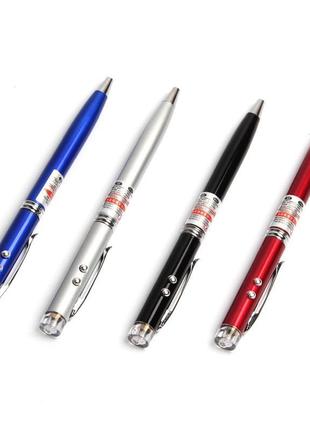 Шариковая ручка с лазером и фонариком 3 в 1 zuidid №1442