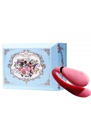 Вибромассажер с функцией управления со смартфона  zalo fanfan, rogue pink