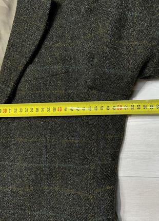 Harris tweed wool мужской известный шерстяной пиджак жакет блейзер от marks &amp; spencer7 фото