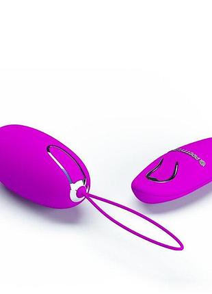 Перезаряджаюче віброяйце з пультом ду pretty love-joyce, bi-014362w-10