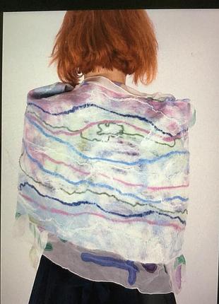 Нежный шарф