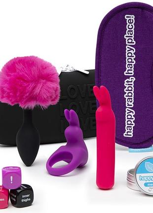 Набор секс игрушек happy rabbit couple's pleasure kit (7 piece)