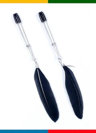 Металлические зажимы для сосков fetish boss series - №14 exclusive nipple clamps