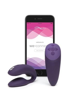 Смарт вібратор для пар we-vibe chorus, purple