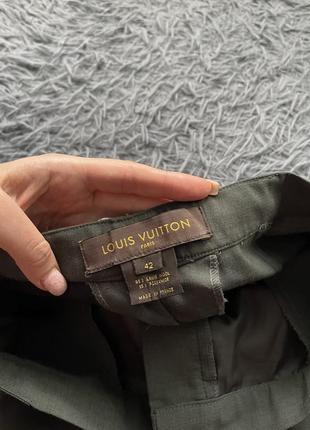 Louis vuitton стильные брюки палаццо wide leg от премиум бренда3 фото
