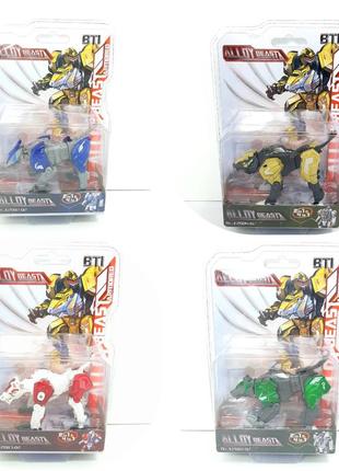 Трансформер e2001-1-2-4-5-6-7-8-02 робот+тживотний/динозавр 8 видів3 фото