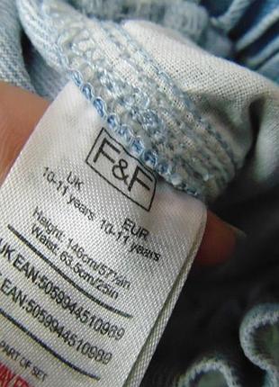 Моднячі широкі джинси f&f 7