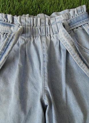 Моднячі широкі джинси f&f 3