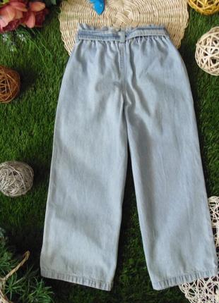 Моднячі широкі джинси f&f 5