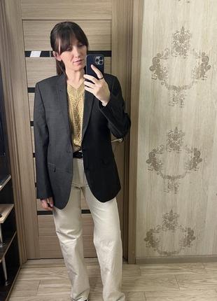 Оверсайз пиджак/ блейзер мужского плеча