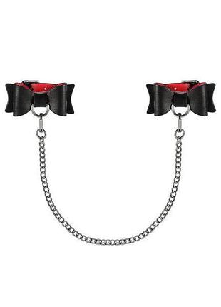 Наручники с бантиками obsessive a745 cuffs 2
