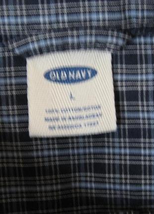 Мужская рубашка old navy оригинал р.52-54 061rd (только в указанном размере, только 1 шт)6 фото