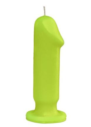 Свічка love flame - dildo s yellow fluor, cps04-yellow