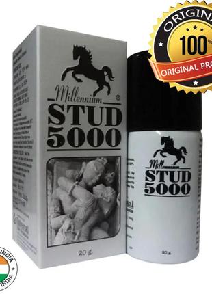 Пролонгатор студ 5000 спрей для продления полового акта stud 5000, 20 мл, индия
