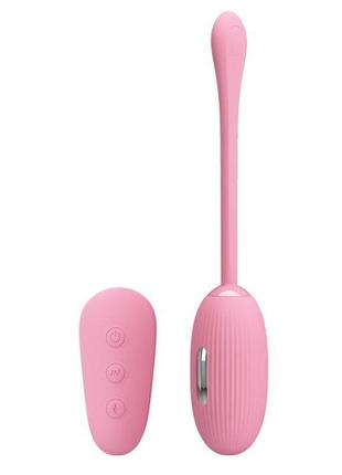 Виброяйцо с электро стимуляцией pretty love «shock fun»