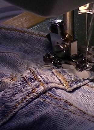 Лапка для шиття джинсу, лапка для важкопрохідних місць, лапка для шиття потовщень на тканині.6 фото