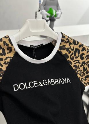 Жіноча футболка dolce&gabbana1 фото