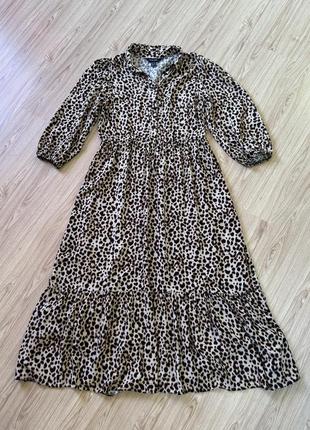 Леопардове платье new look1 фото