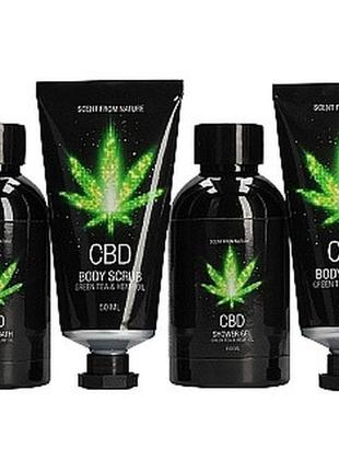 Скраб для тела green tea & hemp oil ( 50 ml )