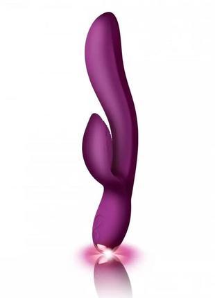 Вибратор-кролик для двойной стимуляции regala - rabbit vibrator - fuchsia