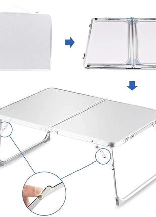 Раскладной прикроватный столик для ноутбука и пикника №2069