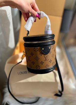 Шикарная сумка бочонок в стиле louis vuitton1 фото