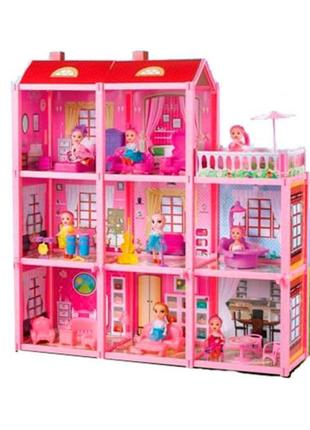Ляльковий будиночок з меблями 953