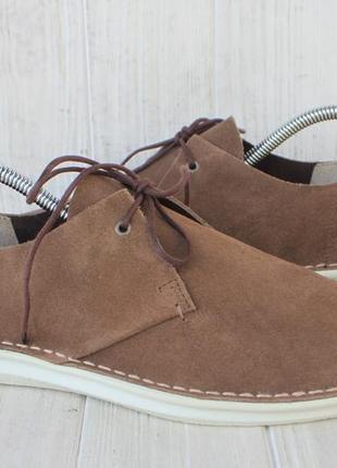 Полегшені туфлі clarks шкіра англія 40,5р