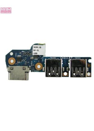 Додаткова плата usb vga для ноутбука hp elitebook 740 840 g1/g2 zbook 14 6050a2559201 6050a2638201 730966-001 б/в