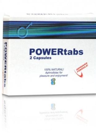 Капсули для потенції viamax powertabs, оригінал латвія, 2 капсули пробник перевірений