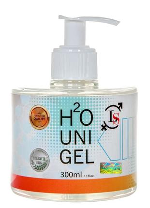 Універсальний гель-лубрикант love stim — h2o uni gel, 300 ml, польща, надійна основа