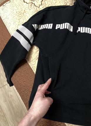 Худи кофта женская puma оригинал бренд спортивная с капюшоном классная стильная удобная практичная5 фото