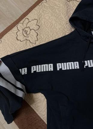 Худи кофта женская puma оригинал бренд спортивная с капюшоном классная стильная удобная практичная6 фото