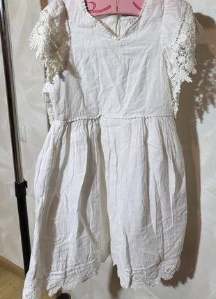 Летнее платье из натуральной ткани