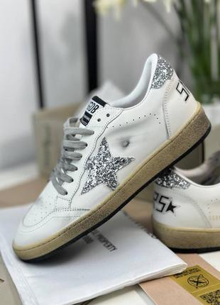 Кроссовки golden goose 37-40 кожа по стельке полномерные, если широкая нога, то ну