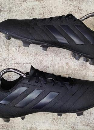 Бутсы adidas goletto viii fg оригинал адидас черные футбольные копы2 фото