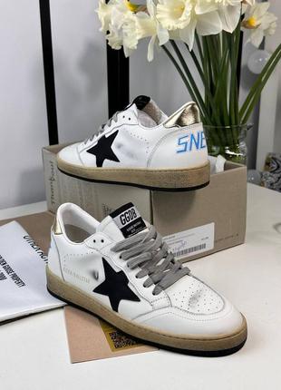 Кроссовки golden goose 37-40 кожа  по стельке полномерные, если широкая нога, то ну4 фото