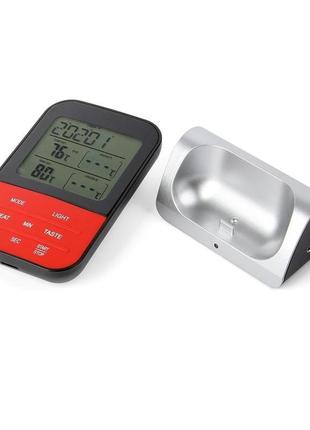 Цифровий бездротовий термометр для м'яса 2 щупи inkbird no12406 фото