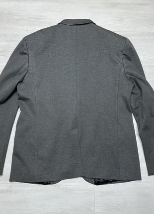 Premium armani exchange брендовый мужской кэжуал серый пиджак блейзер оригинал3 фото