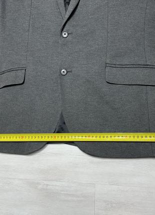 Premium armani exchange брендовый мужской кэжуал серый пиджак блейзер оригинал8 фото