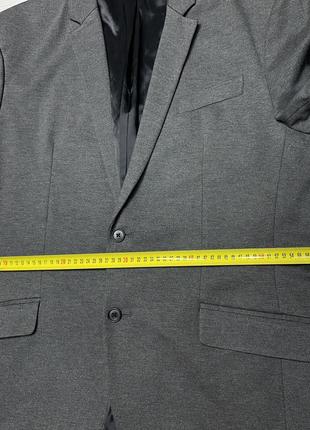 Premium armani exchange брендовый мужской кэжуал серый пиджак блейзер оригинал7 фото